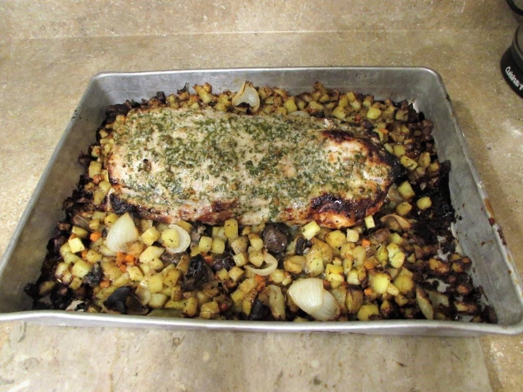 herbed pork loin recipe Father's Day