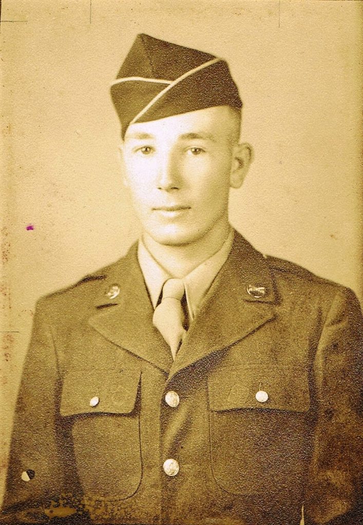 R V Beeman, Army veteran, WWII, Veteran's Day