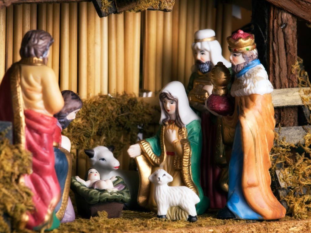 nativity scene homeschool homeschooling