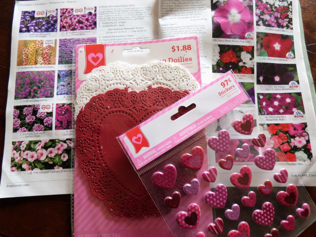 Valentine's Day cards crafts supplies homeschool homeschooling