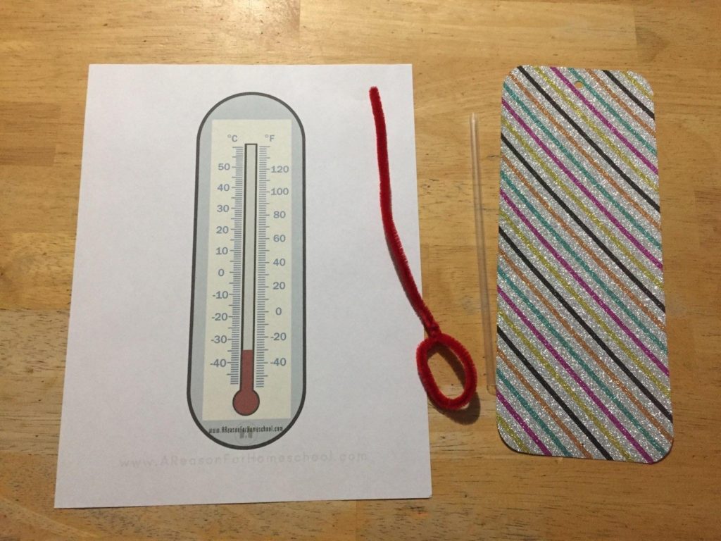 temperatures thermometer activity