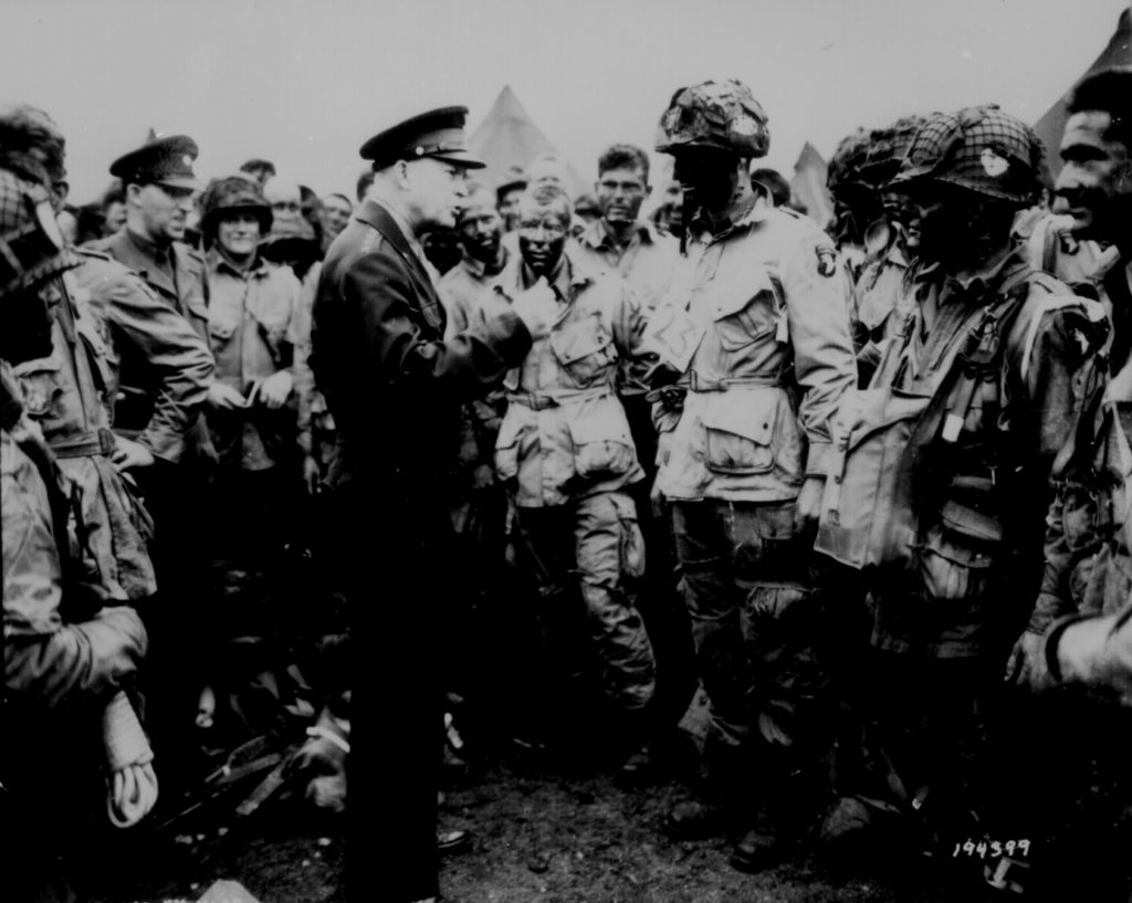 Eisenhower D-Day troops WWII 75th anniversary