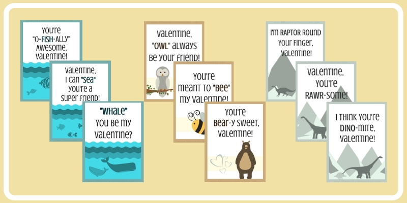 free download printable Valentine's Day cards valentine valentines