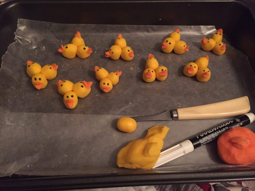 Easter cupcakes decorating baking 