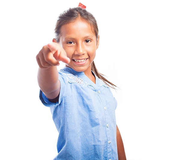 Homeschooling: Why YOU Are The One Girl Pointing at Camera