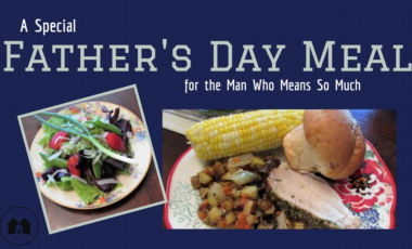 Father's Day herbed pork loin with pan roasted vegetables easy recipe