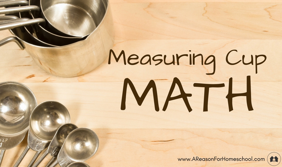 Measuring Cup Math Kids Homeschooling
