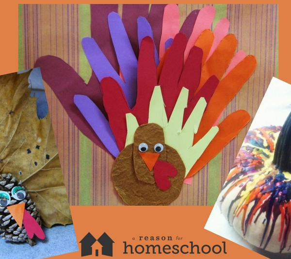 fall autumn crafts kids homeschool homeschooling