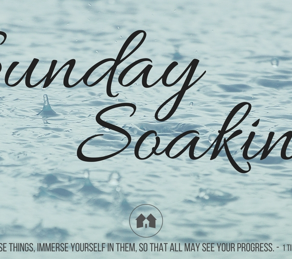 homeschool homeschooling Sunday Soaking devotional