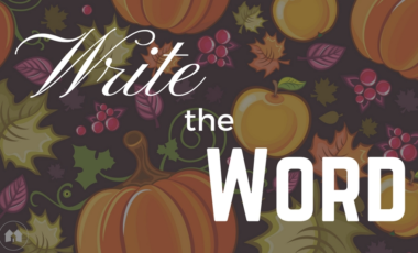 harvest write the word scripture journaling homeschool homeschooling