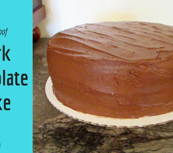 dark chocolate cake scratch recipe homeschool homeschooling