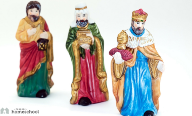 nativity magi Christmas homeschool homeschooling advent