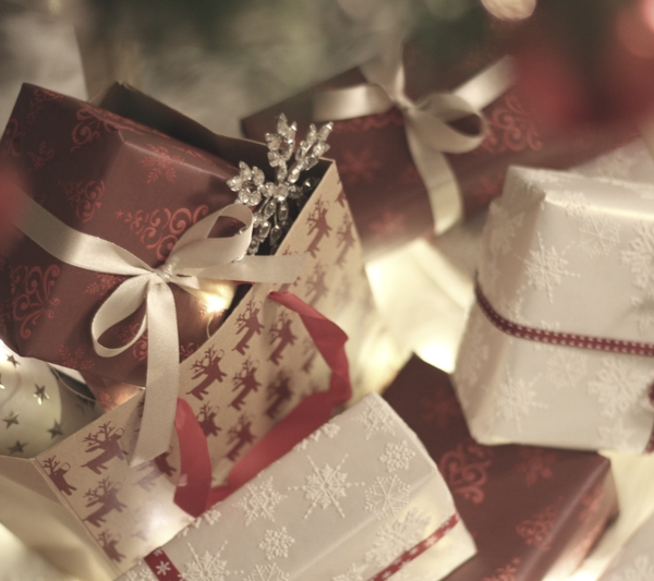 gift wrapping Christmas homeschool homeschooling
