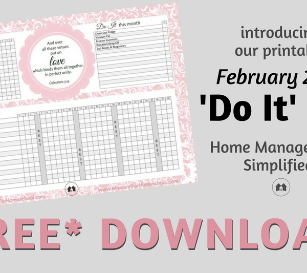 home management homeschool homeschooling