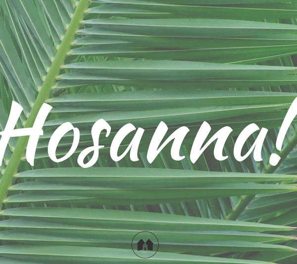 Hosanna Sunday Soaking devotion encouragement