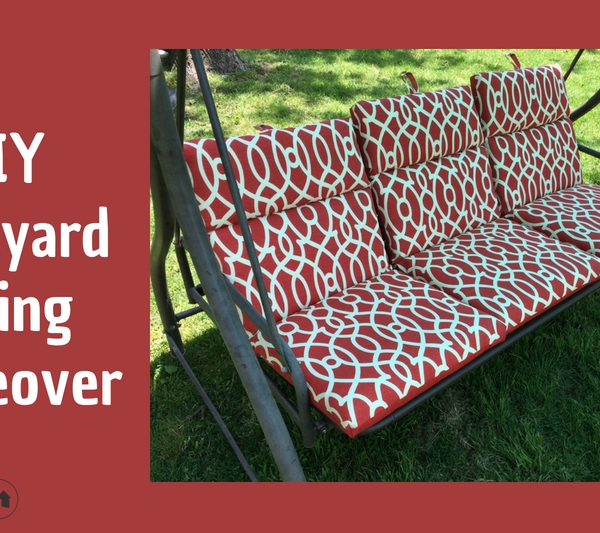 backyard swing makeover renovation Father's Day