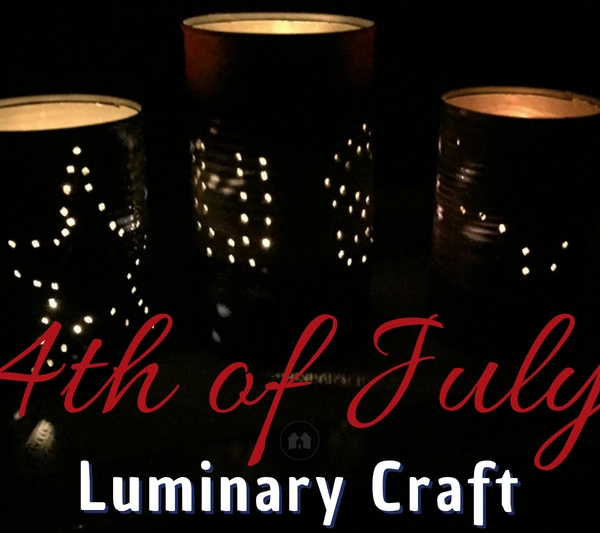 luminary craft Independence Day July 4th luminaries