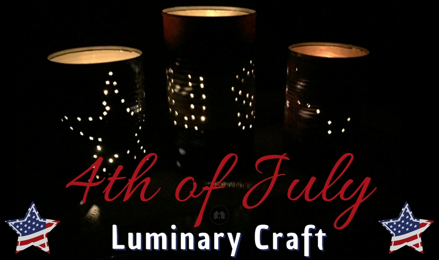 luminary craft Independence Day July 4th luminaries