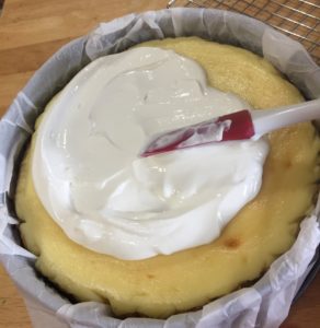 homemade cheesecake