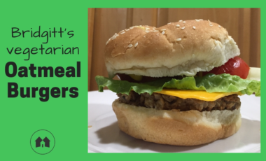 recipe vegetarian meatless oatmeal burger