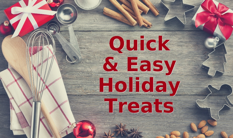 quick easy recipes treats cookies holiday Christmas