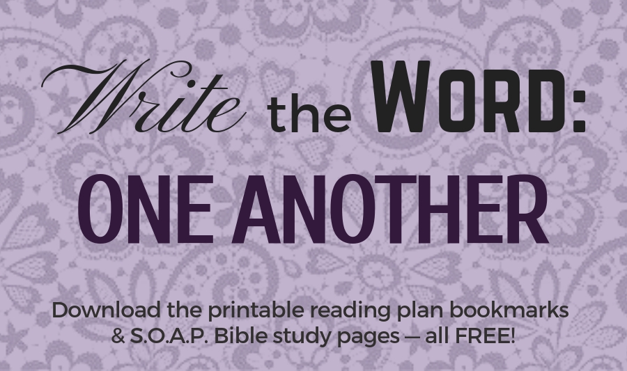 scripture journaling Write The Word Bible