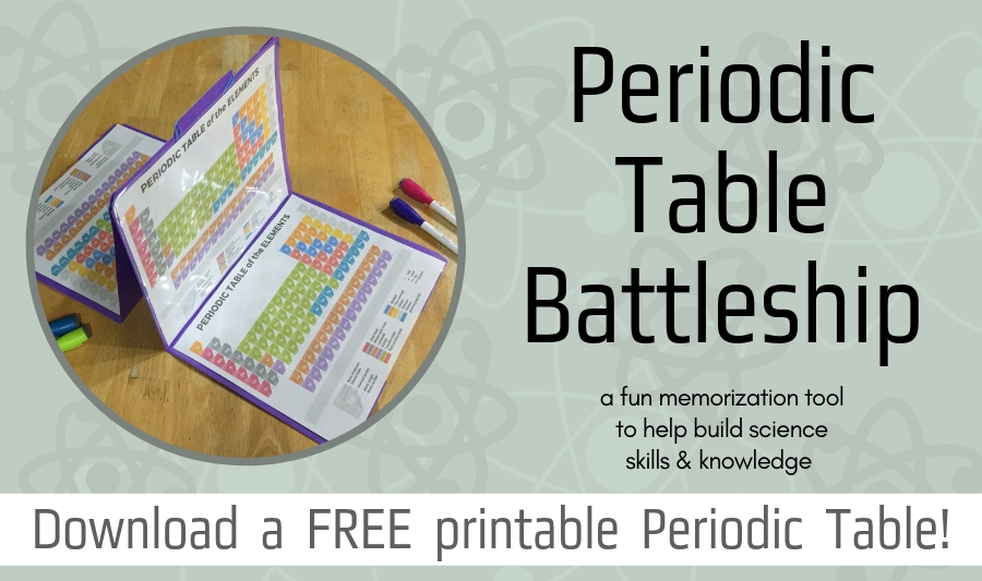 periodic table elements chemistry game battleship