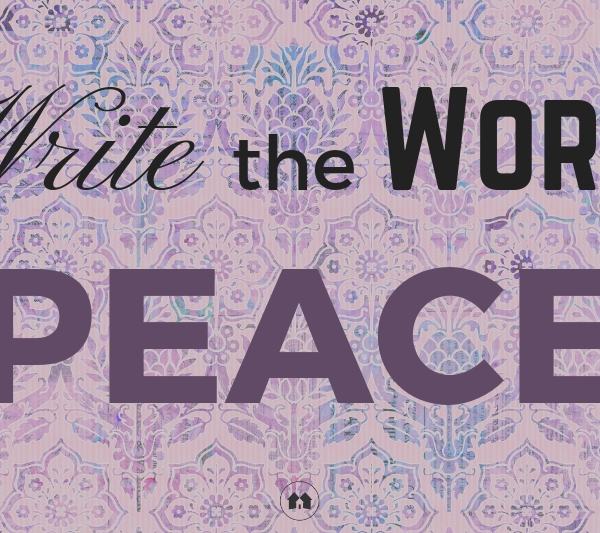 peace scripture Bible journaling homeschool homeschooling