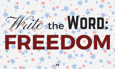 Write The Word Freedom free homeschool scripture Bible
