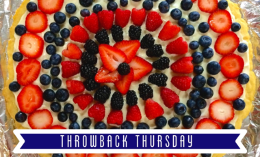 fruit pizza recipe July 4th