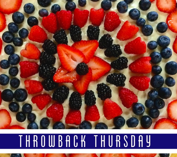 fruit pizza recipe July 4th