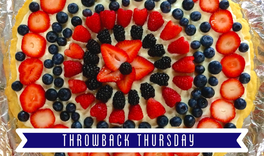 fruit pizza recipe July 4th