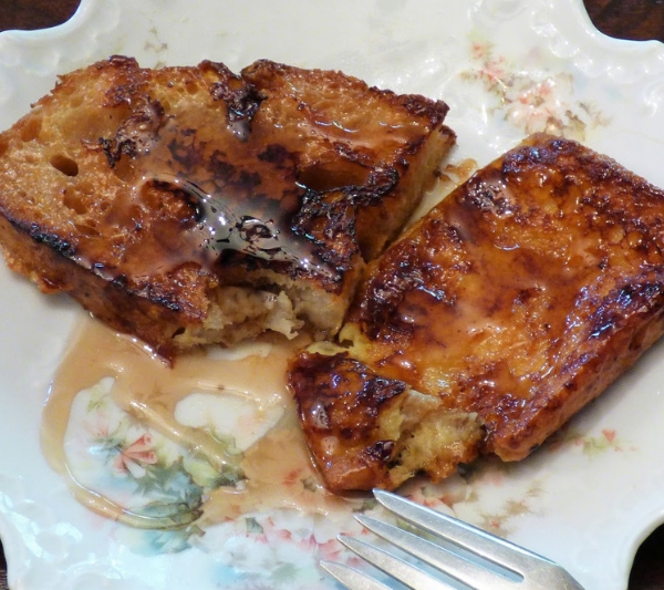 Pain Perdu french toast recipe breakfast homeschool homeschooling back to school