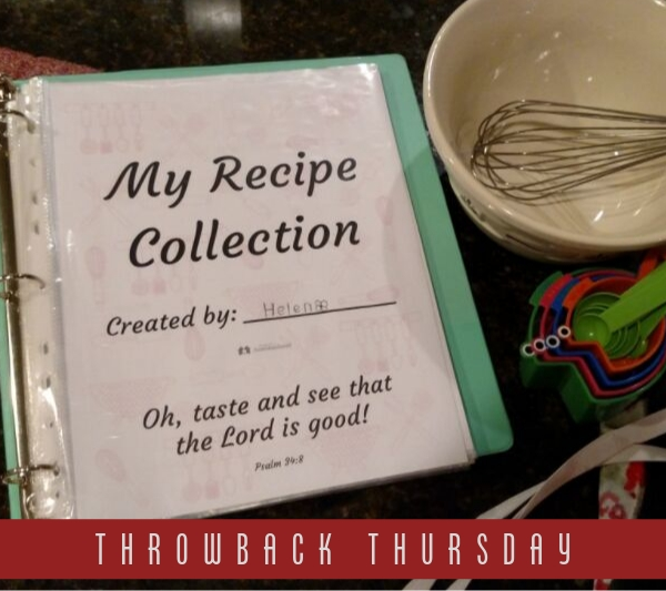 recipe binder recipes collection homeschool homeschooling printable free download