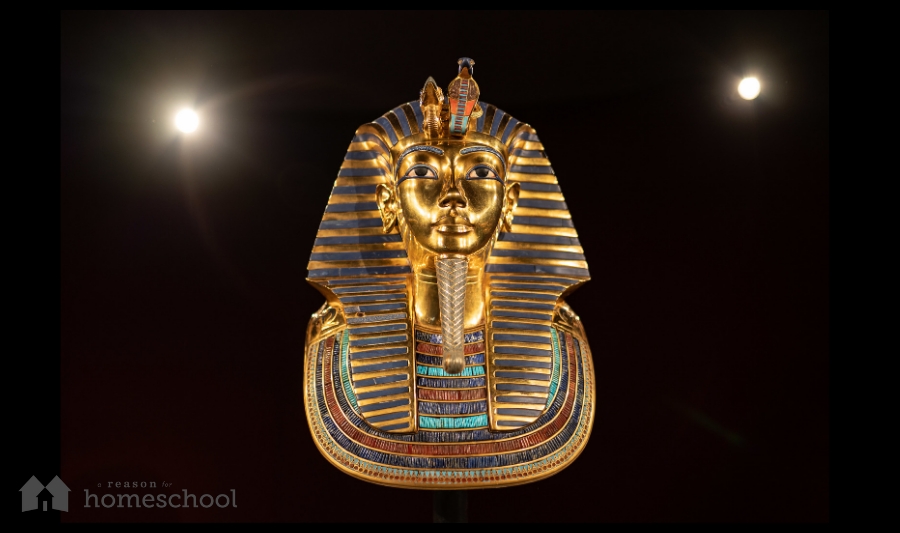 King Tut Tutankhamun history homeschool homeschooling Egypt