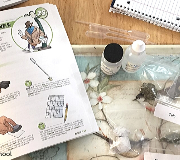 science STEM petrology experiments homeschool homeschooling