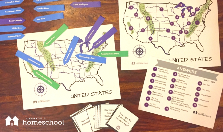 geography map maps educational download activity free printable