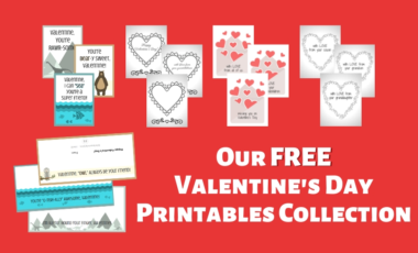 valentine cards printable free download Valentine's Day holidays homeschooling homeschool