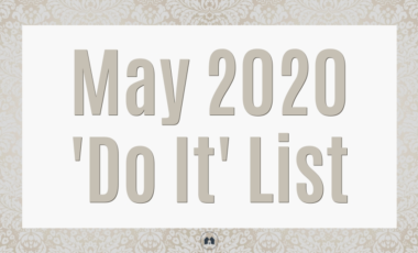 May 2020 Do It List organization home cleaning homemaking prayer