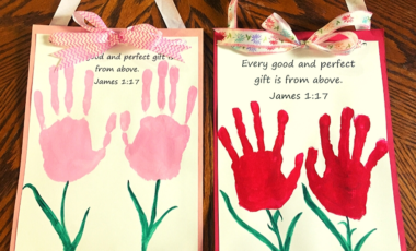 mother's day handprint craft mother holiday